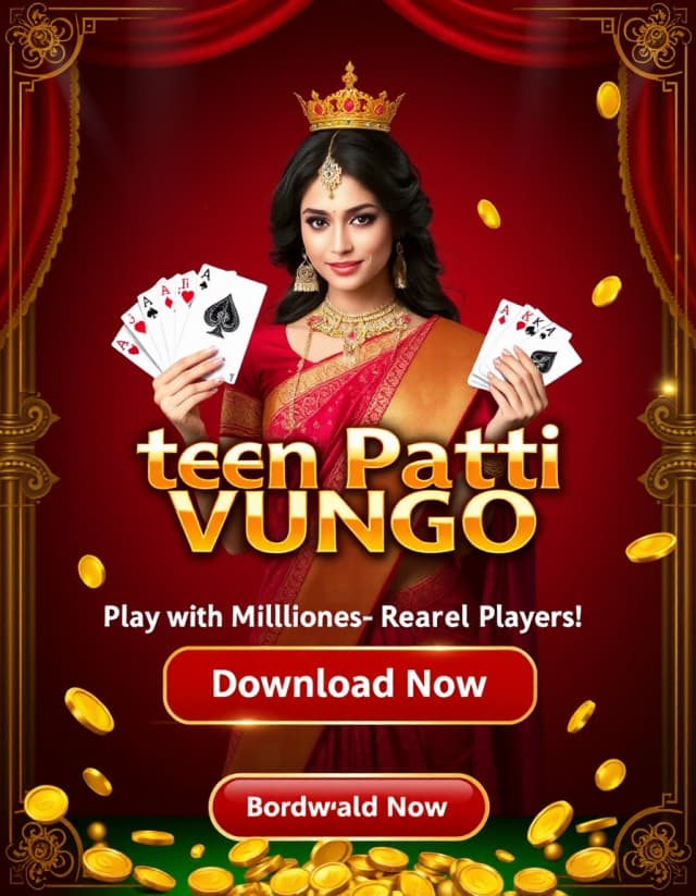 Teen Patti Vungo Old Version Banner